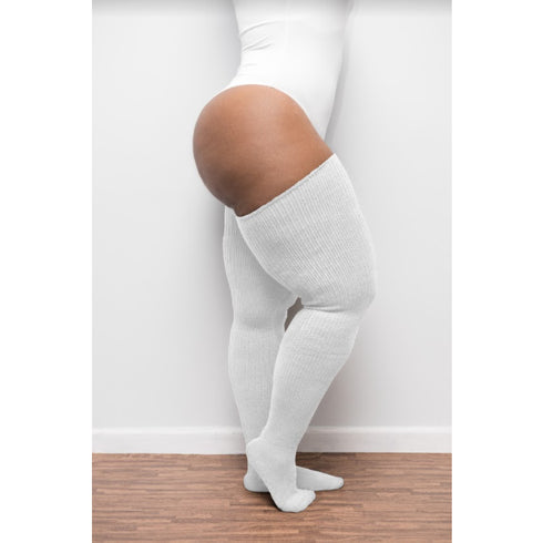 SOCKS+ - Juicy Plus-Size Thigh Socks