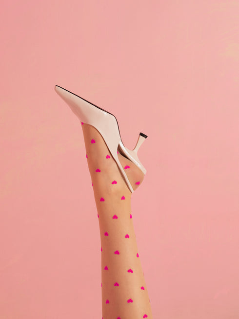 Love Booster Patterned Thigh-High Stockings-Shop Leg Appeal