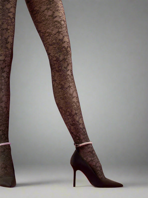 TIGHTS - Ariel Floral Patterned Tights