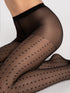Charlize Sheer Patterned Tights-Shop Leg Appeal