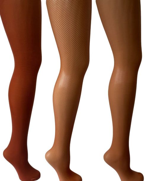 TIGHTS - Color Pop Tights Bundle – 3 Pairs, One Iconic Shade