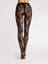Donatella Lace Pattern Back-Seam Tights-Shop Leg Appeal