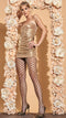 Buttercup Lurex Fishnet Tights