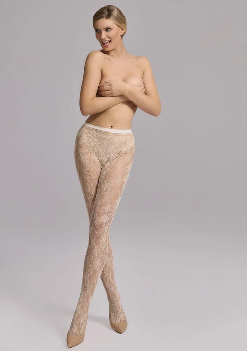 Charly Floral Mesh Tights