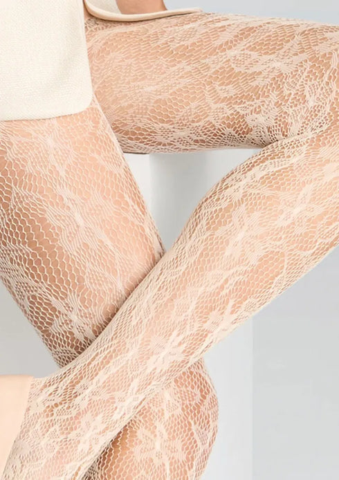 Charly Floral Mesh Tights