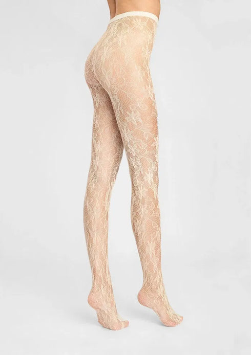 Charly Floral Mesh Tights