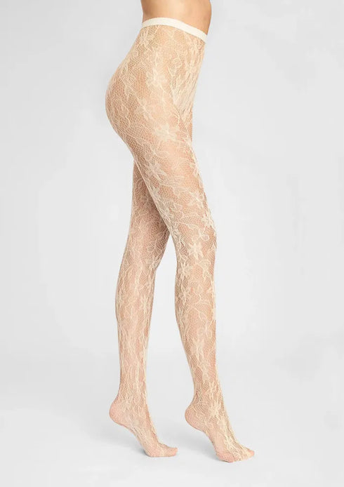 Charly Floral Mesh Tights