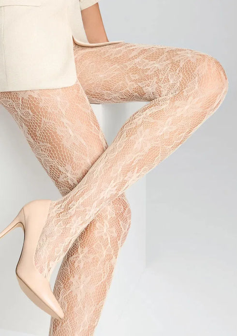 Charly Floral Mesh Tights