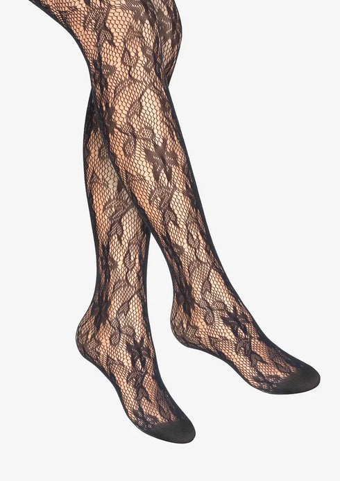 Charly Floral Mesh Tights
