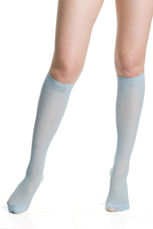 Compass Rosé Knee-High Socks