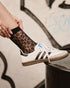 Caty Leopard Print Sheer Socks