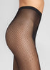 Charly E03 Patterned Fishnet Tights