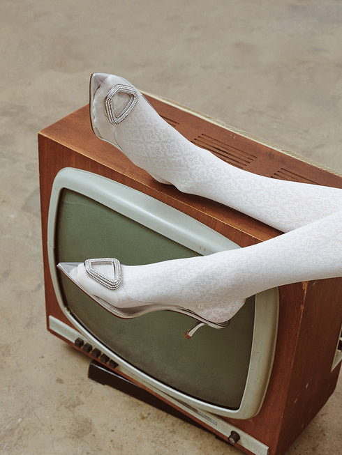 Dafne Patterned Tights-Shop Leg Appeal