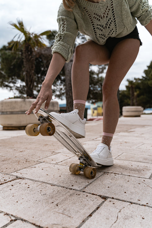 Gigi Confetti Sheer Socks