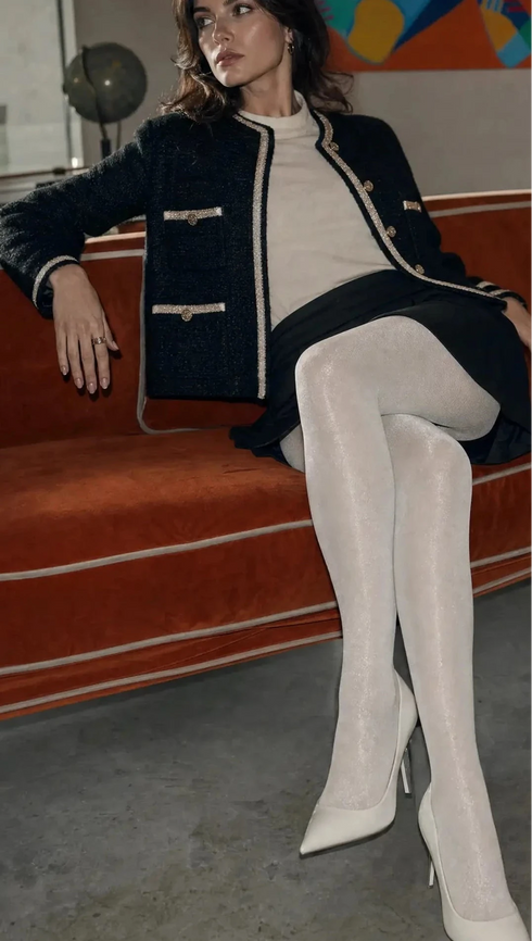 Federica Opaque Satin Sheen Tights