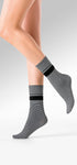 Pam Geometric Houndstooth Socks
