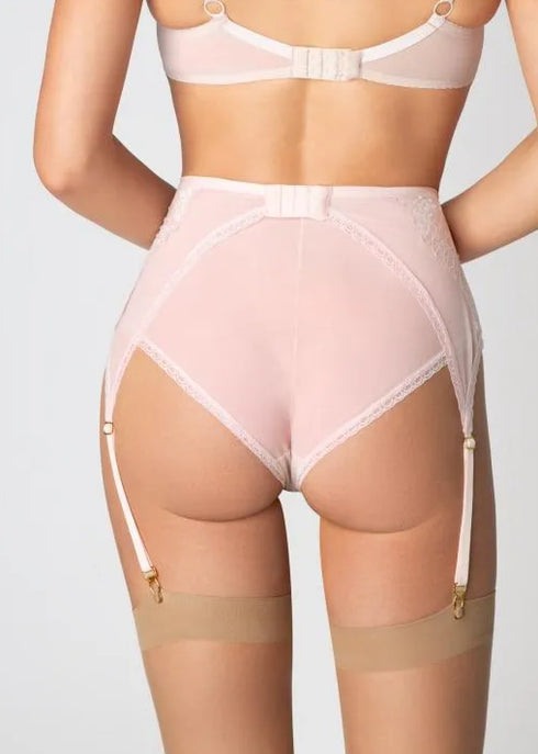 GARTER BELT/SUSPENDERS - Pretty In Pink Garter Belt