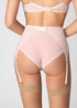 GARTER BELT/SUSPENDERS - Pretty In Pink Garter Belt