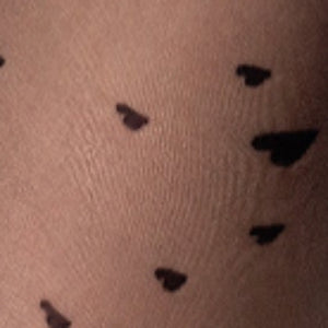 TIGHTS - Love Shower Sheer Patterned Tights