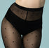 TIGHTS - Jane Fishnet Polka Dot Patterned Tights