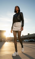 Cervia Seamless Fishnet Tights