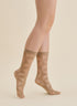 Syla Patterned Sheer Socks