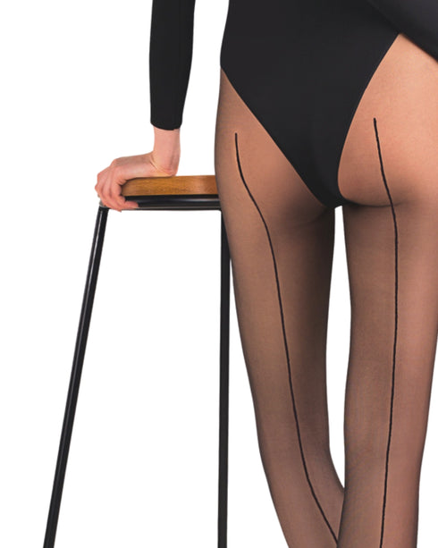 Linet Back-Seam Tights-Shop Leg Appeal