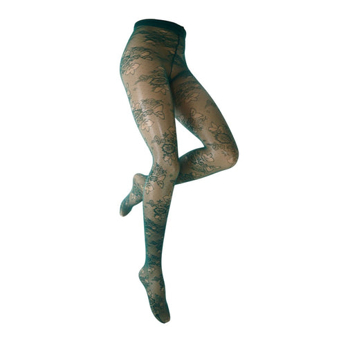 Argo Jacquard Floral Lace Patterned Tights