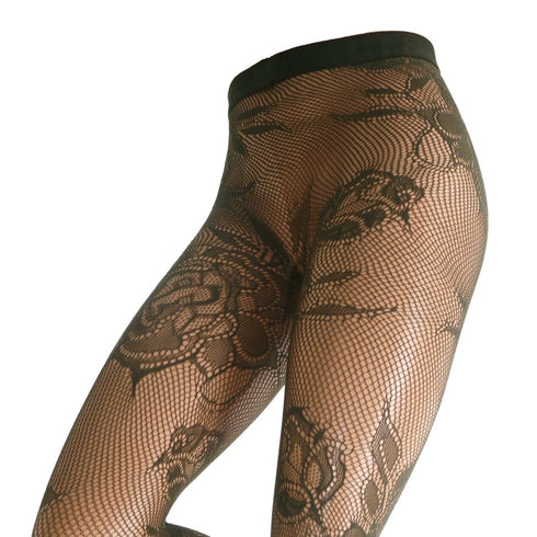 Cervia Seamless Fishnet Tights