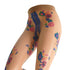 Mandarino Flora Jacquard Sheer Tights