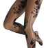 Mandarino Flora Jacquard Sheer Tights