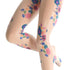 Mandarino Flora Jacquard Sheer Tights