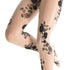 Mandarino Flora Jacquard Sheer Tights