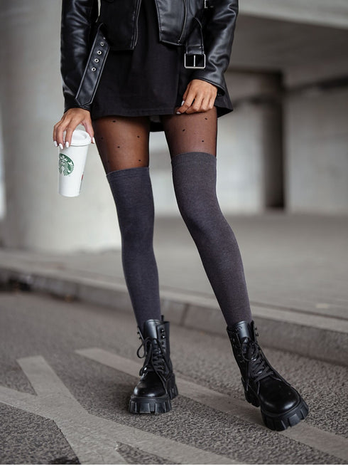 Cotton Over The Knee Socks-Shop Leg Appeal