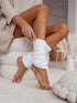 Ribbed Cotton Leg Warmers