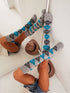 Patterned Knee-High Socks-Shop Leg Appeal