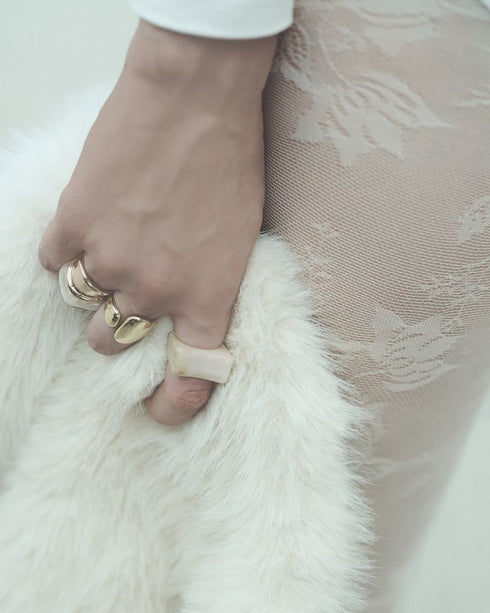 Carmela Floral Lace Tights