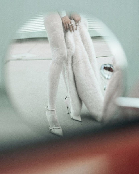 Carmela Floral Lace Tights