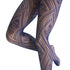 Patterned tights on a white background