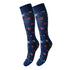 Platino Floral Patterned Knee-High Socks