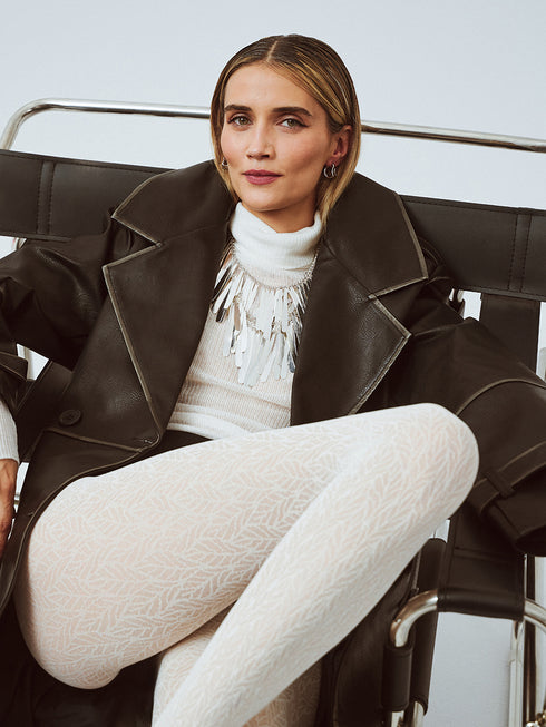 Pryma Patterned Colored Tights-Shop Leg Appeal