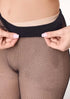 NEW Thermal Fishnet-Overlay Tights