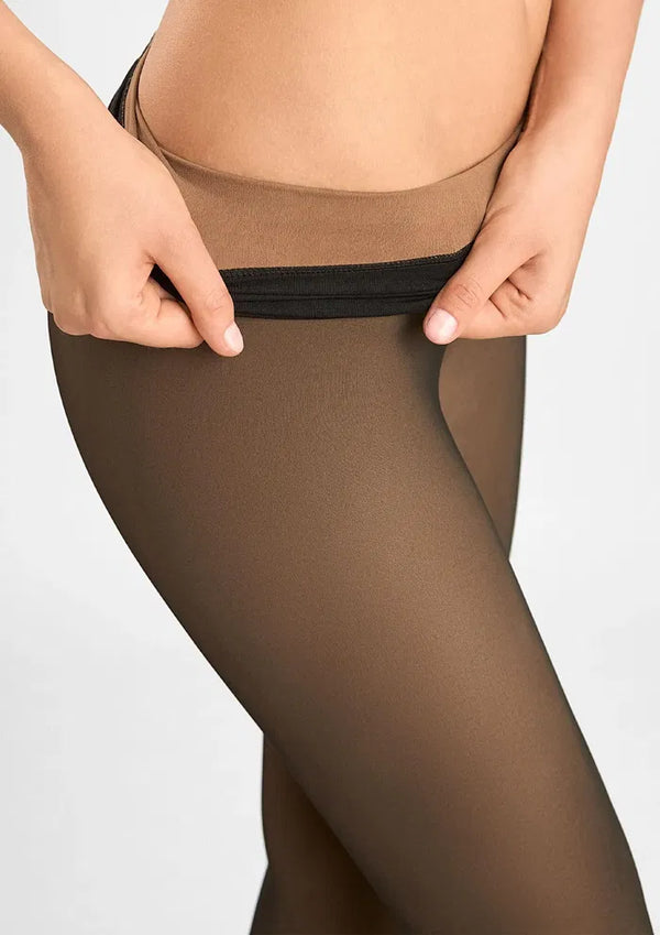 Mirage Sheer-Look Thermal Tights