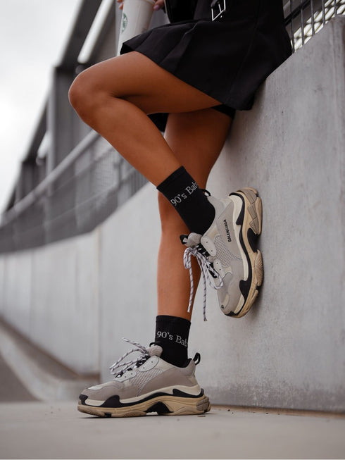 90’s Baby Cotton Crew Socks