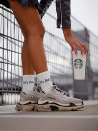 90’s Baby Cotton Crew Socks