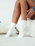 Cotton Ankle Socks With Little Dots Pattern