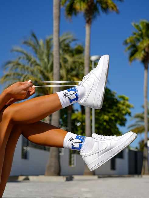 L.A. Sunshine Cotton Crew Socks