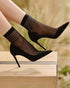 Yoko Sheer Stripe Socks