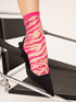 Step It Up Animal Print Patterned Socks