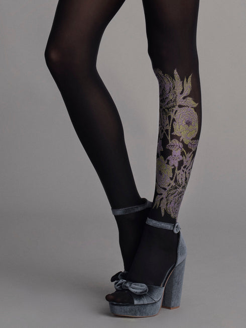 Blooming Day Opaque Tights-Shop Leg Appeal